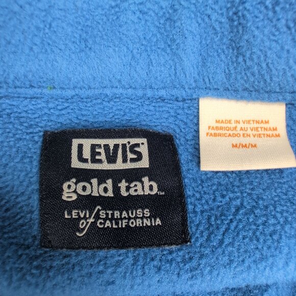 Levi's Men's Fleece-Lined Plaid Shirt Jacket M - Picture 4 of 13